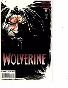 Lot Of 2 Marvel Comic Books Wolverine #82 and Deaths Head #4 ON3