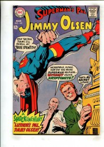 SUPERMAN'S PAL JIMMY OLSEN #109 (8.0) LUTHORS PAL JIMMY OLSEN!! 1968
