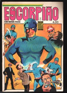 Escorpiao #1 1977-Features The Phantom-Published in Brazil-Portuguese languag...