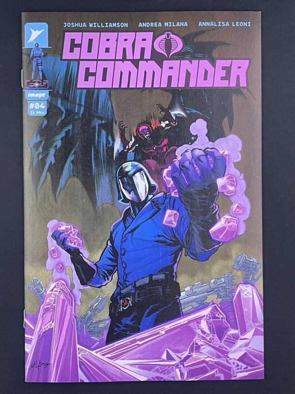 Cobra Commander #4 Cover B Variant Comic Book 2024 - Image