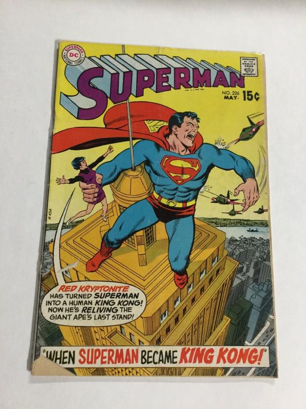 Superman 226 Vg Very Good 4.0 DC Comics