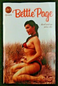 Dynamite Bettie Page Vol. 2 #3 Photo Variant Cover E First Printing NM