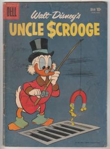 Uncle Scrooge, Walt Disney #26 (Jun-59) GD- Affordable-Grade Uncle Scrooge
