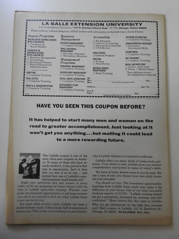 The Tomb of Dracula #1 (1979) VG+ Condition