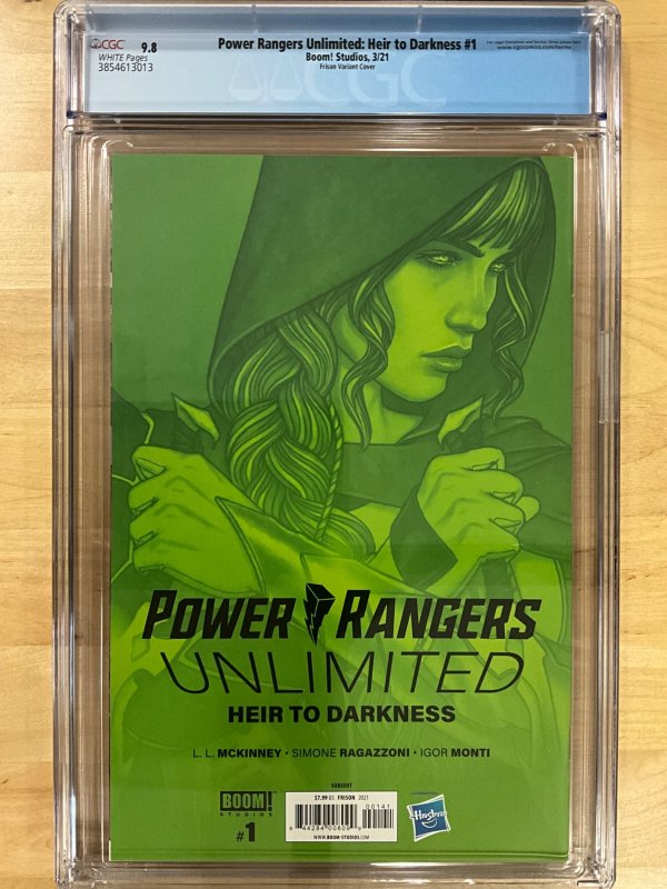 Power Rangers Unlimited: Heir to Darkness Cover D (2021) CGC 9.8