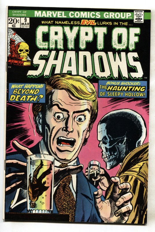 Crypt of Shadows #9 1974 Marvel Bronze Age Horror comic book VF+