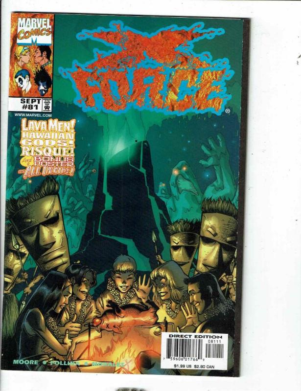 14 X-Force Comics # 76 77 78 79 80 81 82 84 97 102 105 106 Youngblood Cable JD4