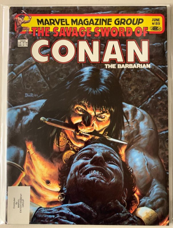 Savage Sword of Conan #89 Marvel 7.0 (1983)