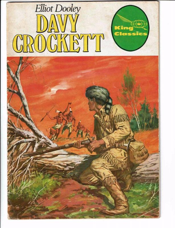 3 King Classics Comic Books # 10 11 12 Huckleberry Finn Davy Crockett 80 Day J81