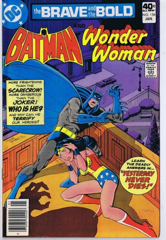 Brave and the Bold #158 ORIGINAL Vintage 1980 DC Comics Batman Wonder Woman