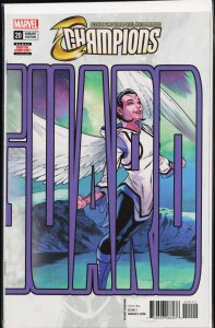 Champions #20 Second Print Cover (2018) Champions