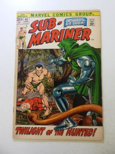 Sub-Mariner #48 (1972) FN- condition