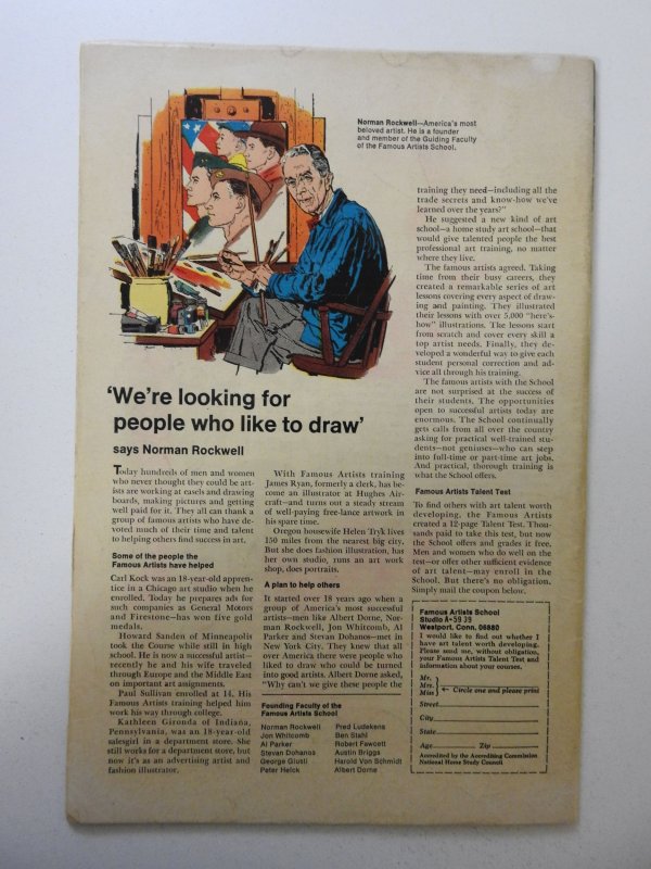 Sub-Mariner #7 (1968) VG Cond moisture stain, centerfold detached bottom staple