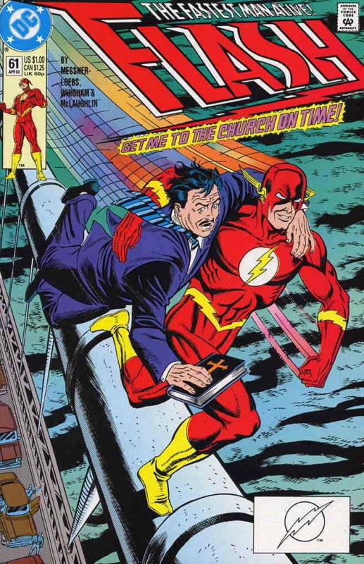 Flash (2nd Series) #61 VF; DC | save on shipping - details inside