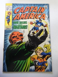 Captain America #115 (1969) FN+ Condition