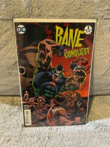 Lot of 2 Books BANE CONQUEST #1 VARIANT & 2 DC Comics  