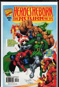 Heroes Reborn: The Return #3 (1997) Human Torch