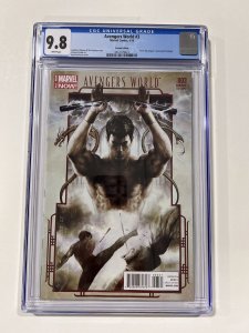 Avengers World 3 CGC 9.8 2014 Marvel Variant