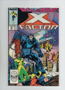 X-Factor #25 - The Fall Of The Mutants Part 2 of 3 - (Grade 9.2) 1988
