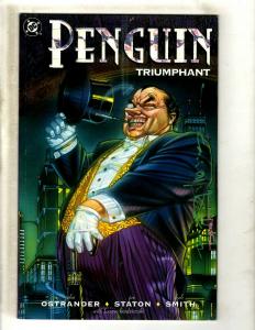 Penguin Triumphant DC Comics Graphic Novel NM Signed By Brian Stelfreeze J371