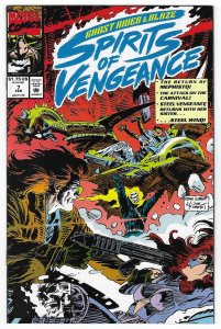 Ghost Rider/Blaze: Spirits of Vengeance #7 Direct Edition (1993)