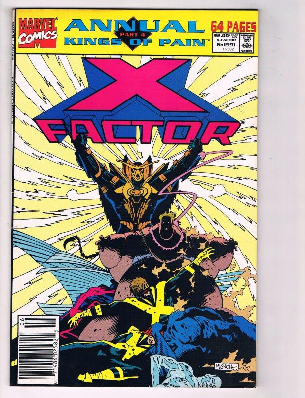 7 X-Factor Marvel Comic Books ANNUALS # 1 2 (2) 3 4 5 6 X-Men Wolverine MM3