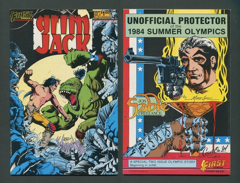 Grim Jack  #1  - #12 (Complete Set of 12 Issues) / VFN  1984