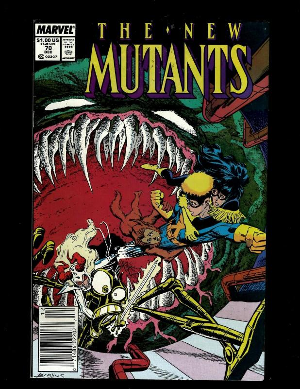 Lot of 12 New Mutant Marvel Comics #64 65 66 67 68 69 70 71 72 73 74 75 SM21