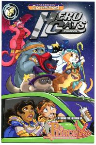 HERO CATS of STELLAR CITY #1 Halloween Comicfest, Promo, 2014, NM, Action Lab