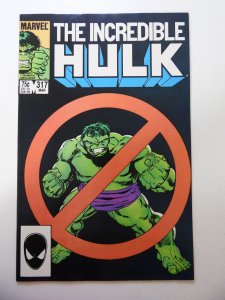 The Incredible Hulk #317 (1986) VF- Condition