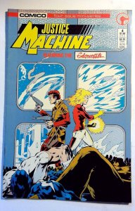 Justice Machine featuring The Elementals #4 (1986) Comico Comics 1st Print Comic