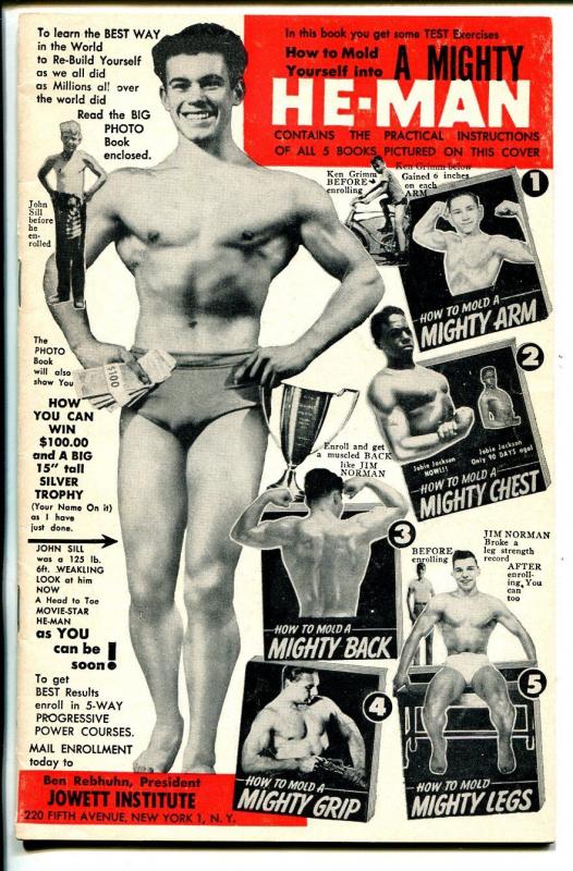 Mighty He-Man 1952-build your body-1950's comic book style ad-VF