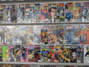 Huge Lot 150+ Comics W/ Batman, Impulse, Demon, Deathstroke+ Avg Fine+ Condition