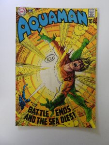 Aquaman #49 (1970) FN- condition writing front cover
