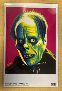 Mad Love Universal Monsters Set by Ashley Was framed Dracula Frankenstein Bride