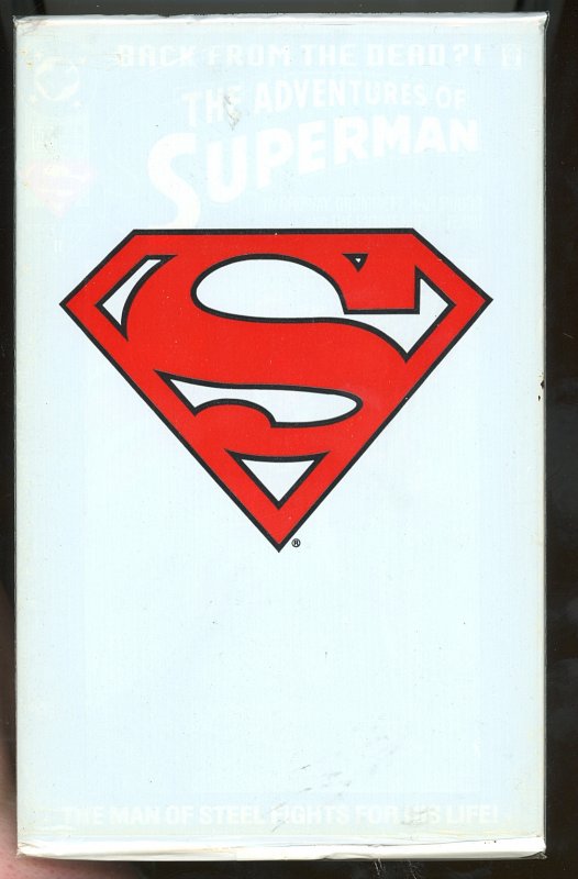 Adventures of Superman #500 Bagged Collector's Edition Cover (1993) Superman ...