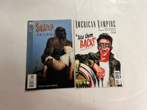 4 DC Comics American Vampire 22 Swamp Thing 2 Batman Gotham Knights 1 2 34 JW37