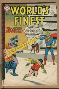 World's Finest #105 - The Alien Superman! - 1959 (Graded 4.5) WH
