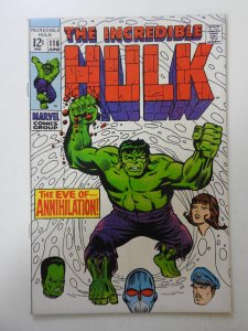 The Incredible Hulk #116 (1969) FN- Condition!