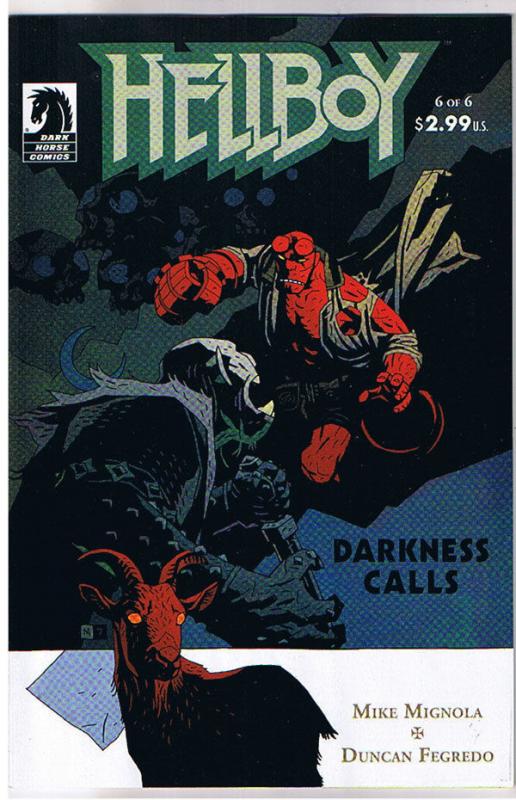 HELLBOY DARKNESS CALLS #6, NM, Mike Mignola, Duncan Fegredo, 2007, more in store