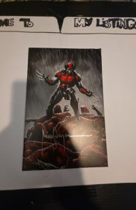 ULTIMATE WOLVERINE #1 MICO SUAYAN MEGACON EXCLUSIVE Signed  VIRGIN VARIANT LTD