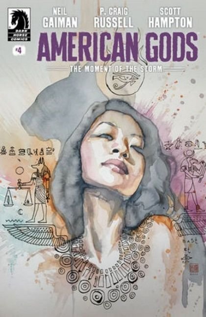 American Gods: The Moment Of The Storm #4B (2019) Variant David Mack Cover 