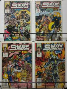 SHADOW RIDERS (1993 MARVEL UK) 1-4, Cable, Ghost Rider