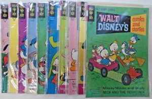 ***WALT DISNEY COMICS & STORIES #301-310. 10 VG to VF Books, Guide = $122