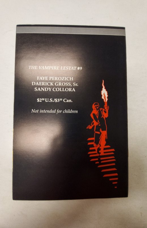 Anne Rice's The Vampire Lestat #9 (1991) NM Innovation Comic Book J731