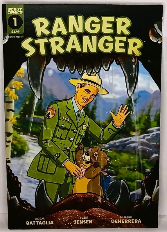 RANGER STRANGER #1 - 2 Comic Book Set Regular Covers 1st Printing Scout Comics