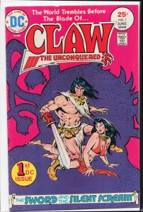 Claw the Unconquered #1 (1975) Claw the Unconquered