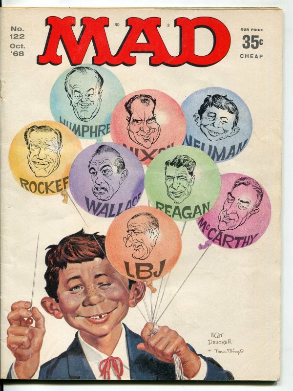 Mad-Magazine-#122-1968-Mort Drucker-Don Martin-David Berg-Al Jaffee