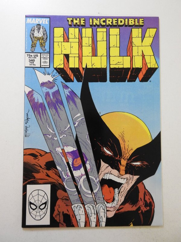 The Incredible Hulk #340 (1988) VF/NM Condition!