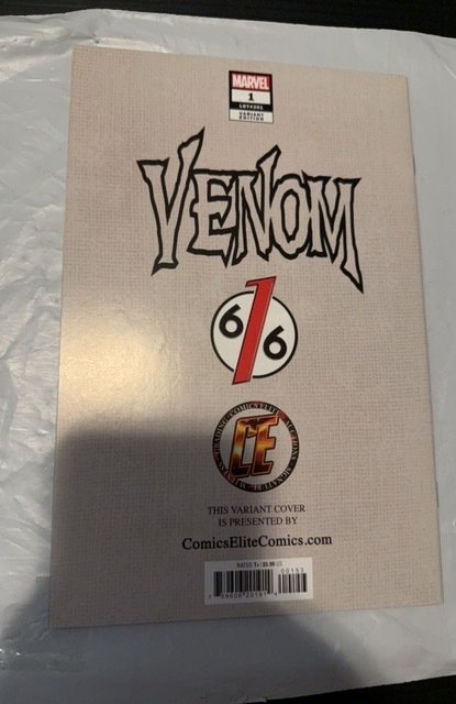 Venom #1 Turini Cover A (2022)variant cover